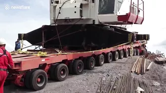 400-ton Crane Crashes In Venezuela Due To Brake Failure