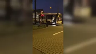 Bus Hit By Train In Belgium