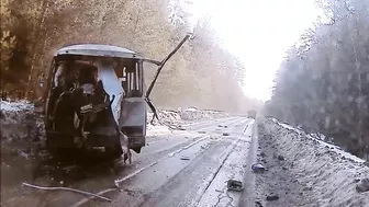 The Bus Lost Its Rear End