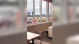 The Car Drove Past The Church