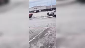 The Car Drove Past The Church