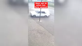 Car Hits Pillar