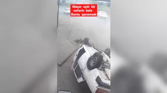 Car Hits Pillar