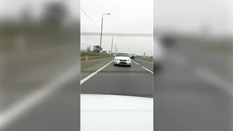 The Car Lost Control And Crashed