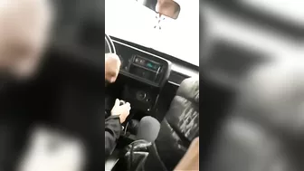The Car Lost Control And Crashed