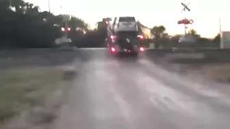 Car Transporter Is Transporting