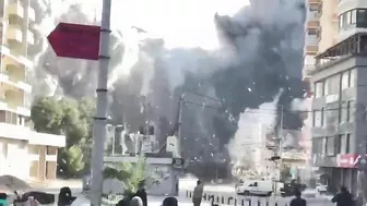 Israeli Strikes Hit Residential Building In Central Beirut
