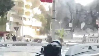 Israeli Strikes Hit Residential Building In Central Beirut