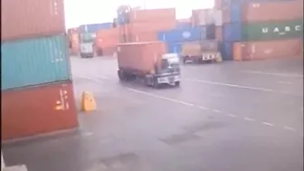 City Trucks Meet Port Trucks