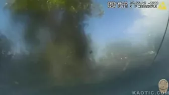 Police Car Hits Civilian Car