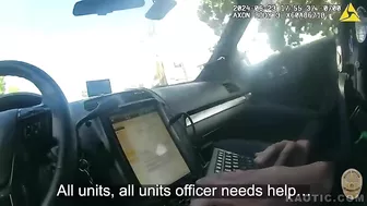 Police Car Hits Civilian Car