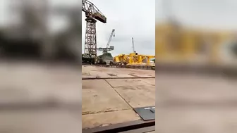 Crane Collapses During Testing