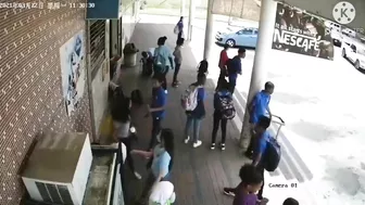 Crash Impact Drive Lost Consciousness And Crashed Into A Student