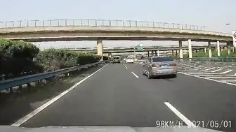 Crashed Car Performing Stunts