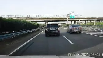 Crashed Car Performing Stunts