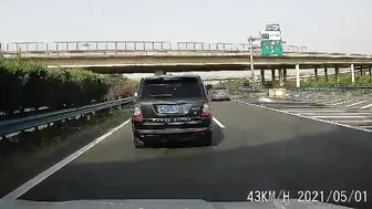 Crashed Car Performing Stunts