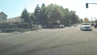 Cyclist Hit By Car - No Injuries