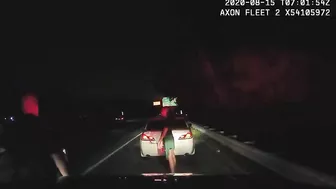 Dashcam Shows Driver Ramming Police Car During Traffic Stop