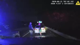 Dashcam Shows Driver Ramming Police Car During Traffic Stop