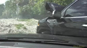 Dashcam Footage Shows The Suspect Driving At High Speed Before The Accident