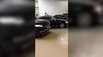 Driving Through A Flooded Tunnel