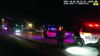 Drunk Driver Crashes Into Police Car