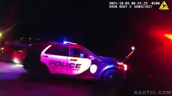 Drunk Driver Crashes Into Police Car