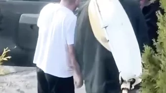 Drunk Russian Policeman Crashes Into Bus
