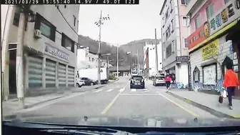 Old Driver Had Accident In Gasoline Accident
