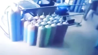The Gas Bottle Flew Away