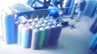 The Gas Bottle Flew Away
