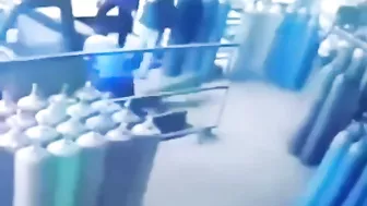 The Gas Bottle Flew Away