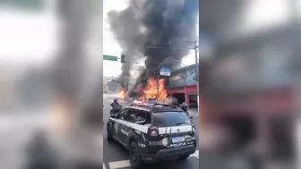 Brazilian Ghost Rider Bus