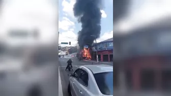Brazilian Ghost Rider Bus