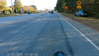 I Was Glad To See The Policeman Because He Didn't See Me