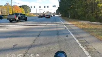 I Was Glad To See The Policeman Because He Didn't See Me