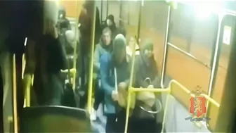 Serious Collision Between Car And Bus