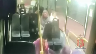 Serious Collision Between Car And Bus
