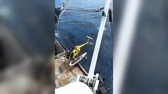 Helicopter Landing Goes Horribly Wrong