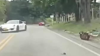 Hit By A Sports Car
