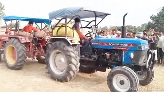 Imagine Being Hit And Killed By Your Own Tractor In Public