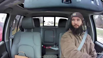Impatient Idiot Driving Past On The Shoulder
