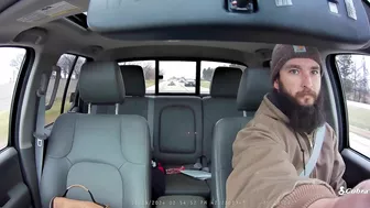 Impatient Idiot Driving Past On The Shoulder