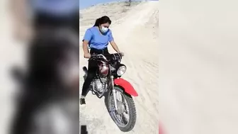 Clumsy Cyclist Causes Accident