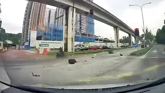 Innocent Cyclist Hit By Car