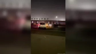 Crazy Collective Accident Happened In Front Of The Camera
