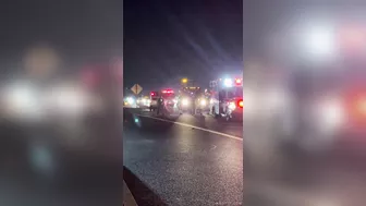 Crazy Collective Accident Happened In Front Of The Camera