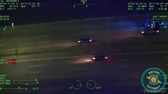 MSP Released Helicopter Footage Of A Chase That Ended In The Crash