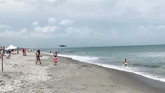 Damaged Aircraft At The Cocoa Beach Air Show