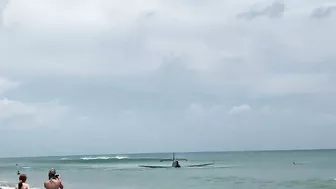 Damaged Aircraft At The Cocoa Beach Air Show